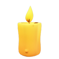 Beeswax Candle
